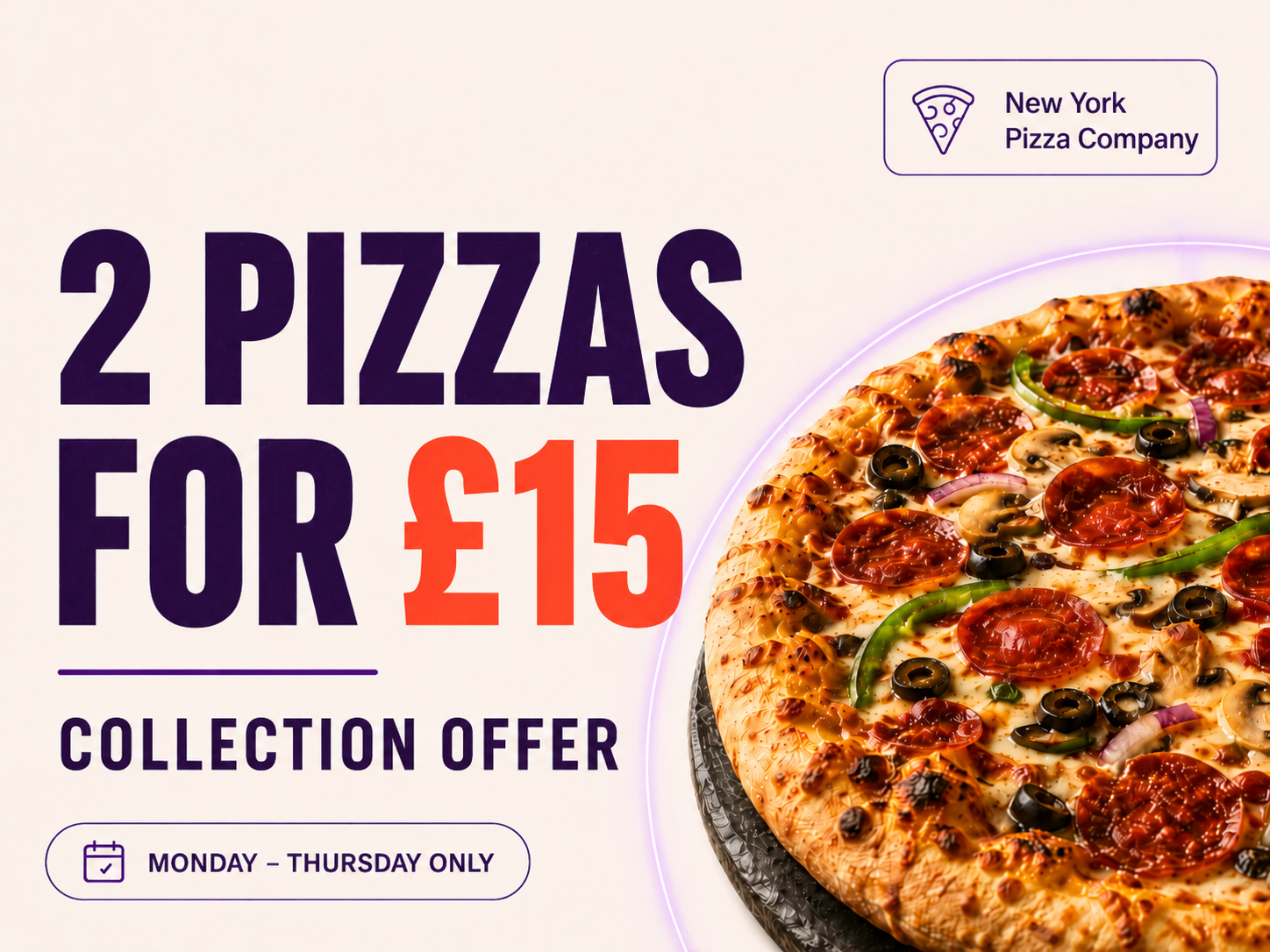 2 Pizza Deal
