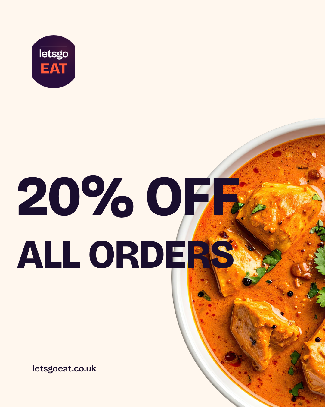 20% OFF All Orders