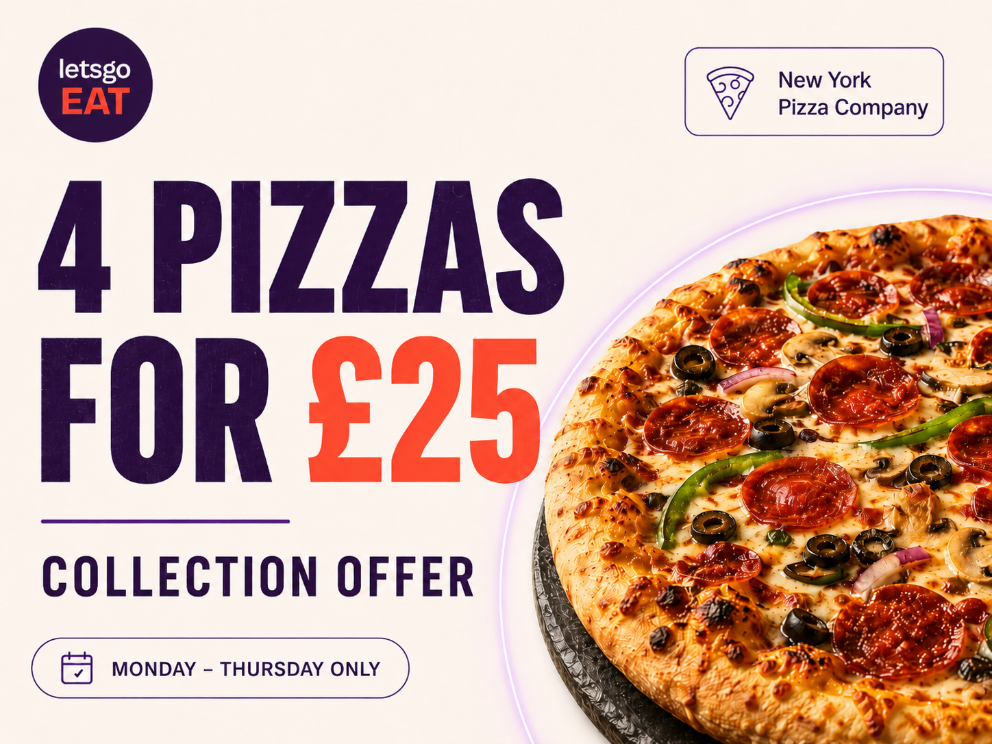 4 Pizza Deal